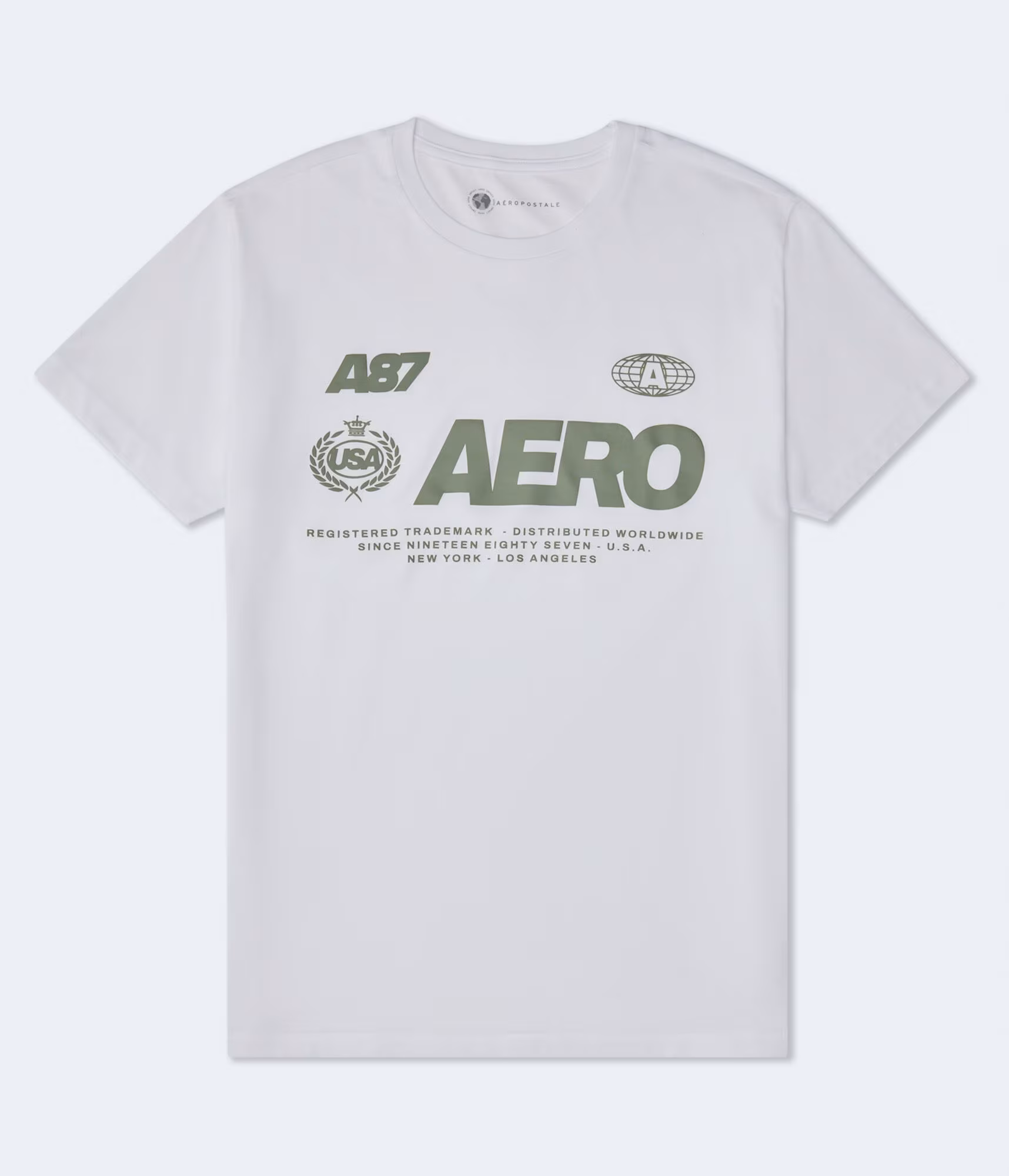 Aero Box Logo Graphic Tee bleach