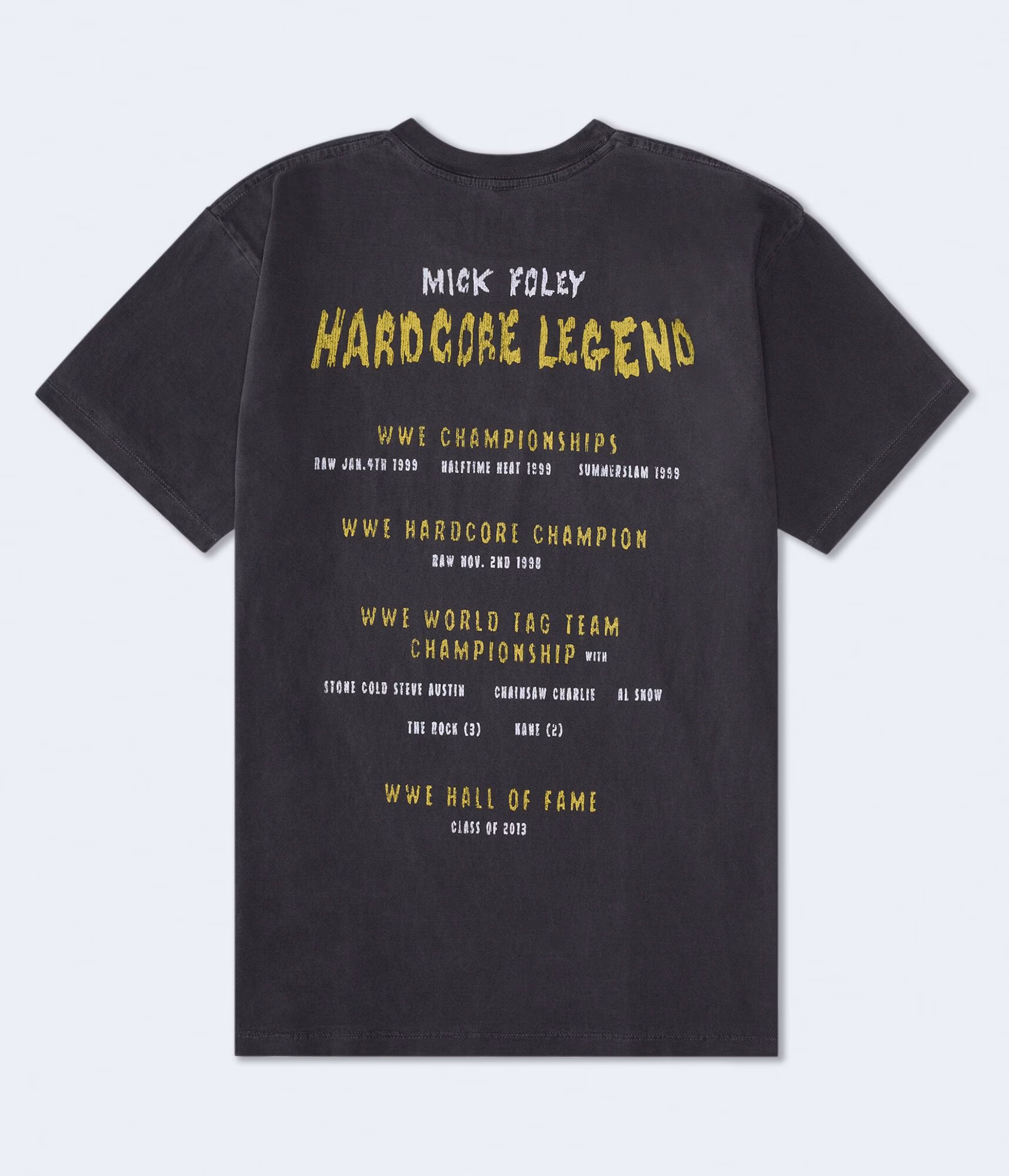 WWE Mick Foley Relaxed Graphic Tee black