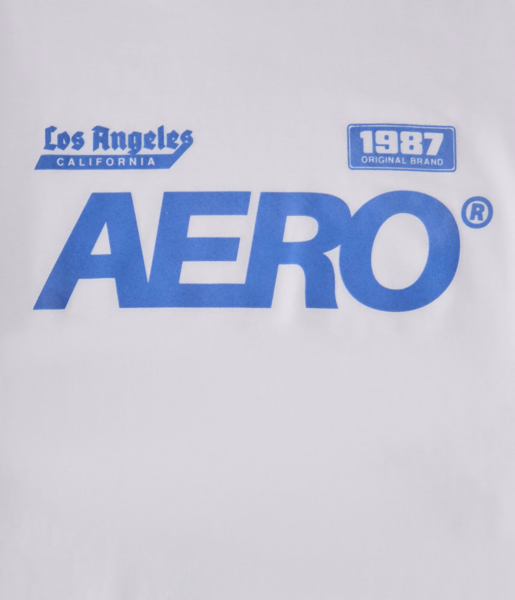 Aero Original Brand Graphic Tee bleach