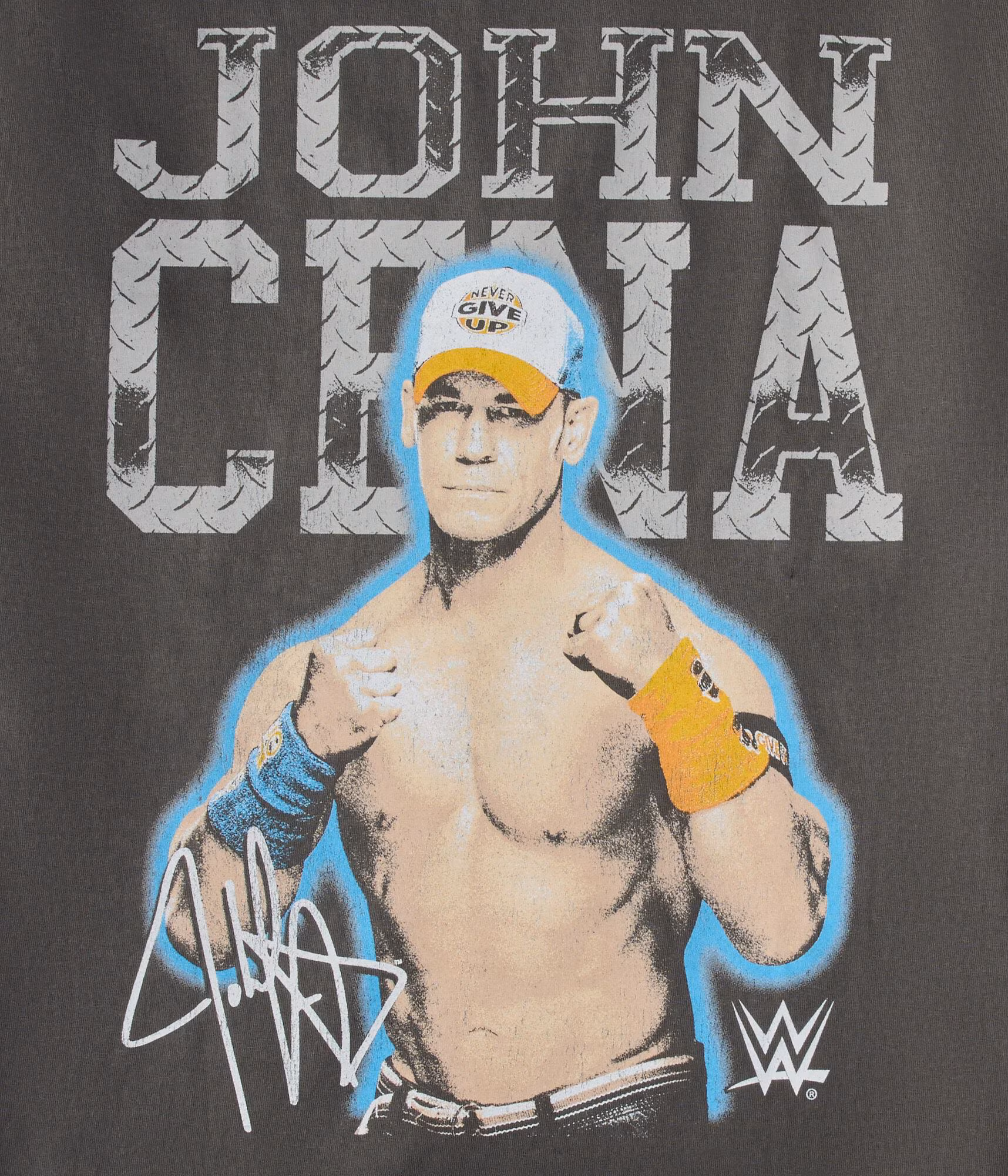 WWE John Cena You Can't See Me Relaxed Graphic Tee black