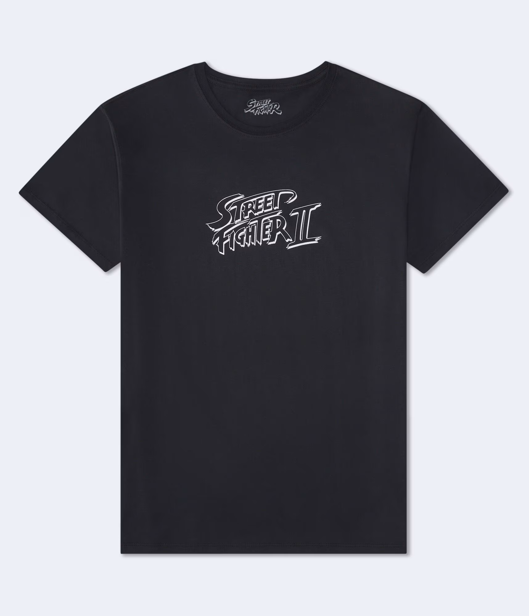 Street Fighter II Relaxed Graphic Tee black