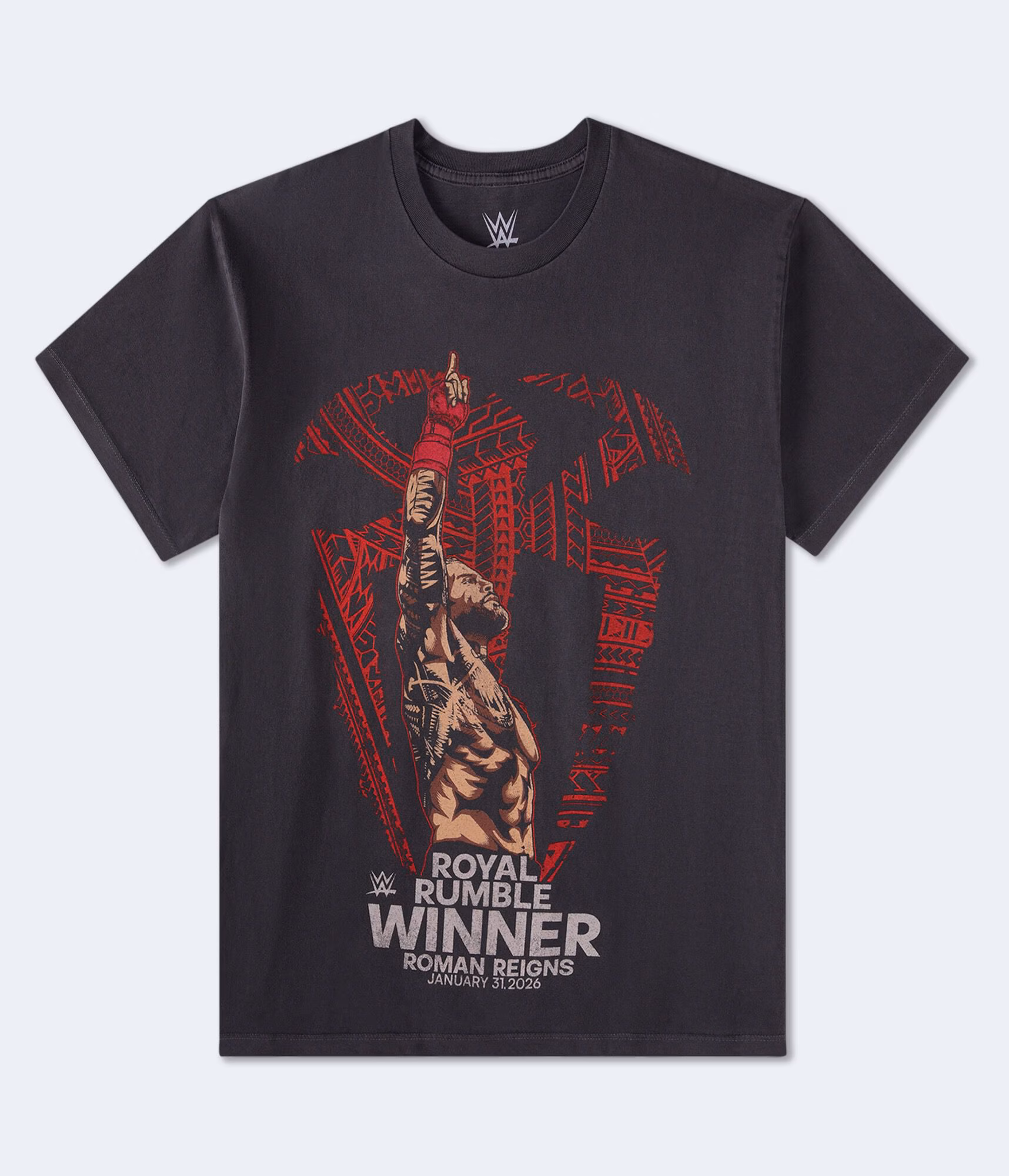 WWE Royal Rumble Relaxed Graphic Tee black