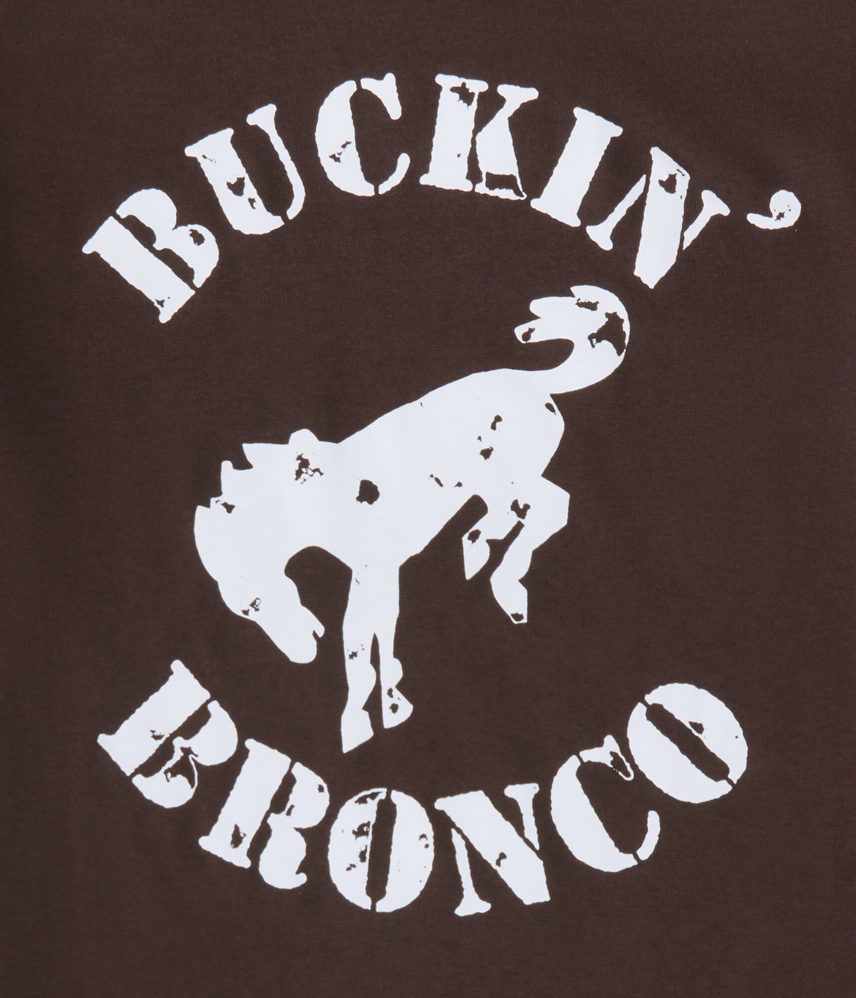 Ford Buckin' Bronco Relaxed Graphic Tee brown