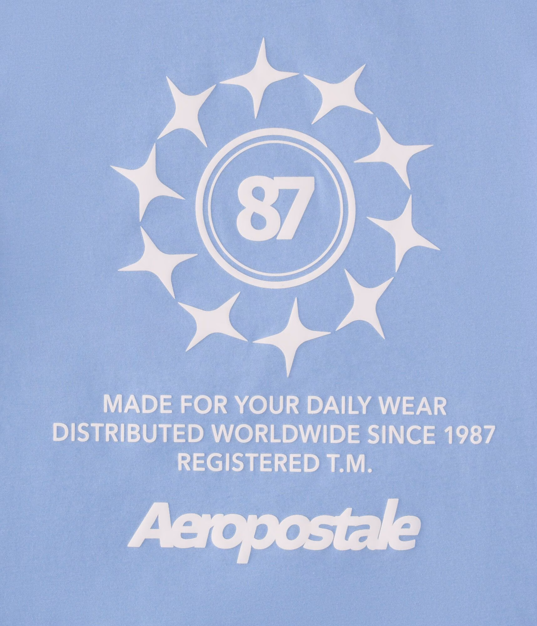 Aero 87 Star Graphic Tee skysail blue