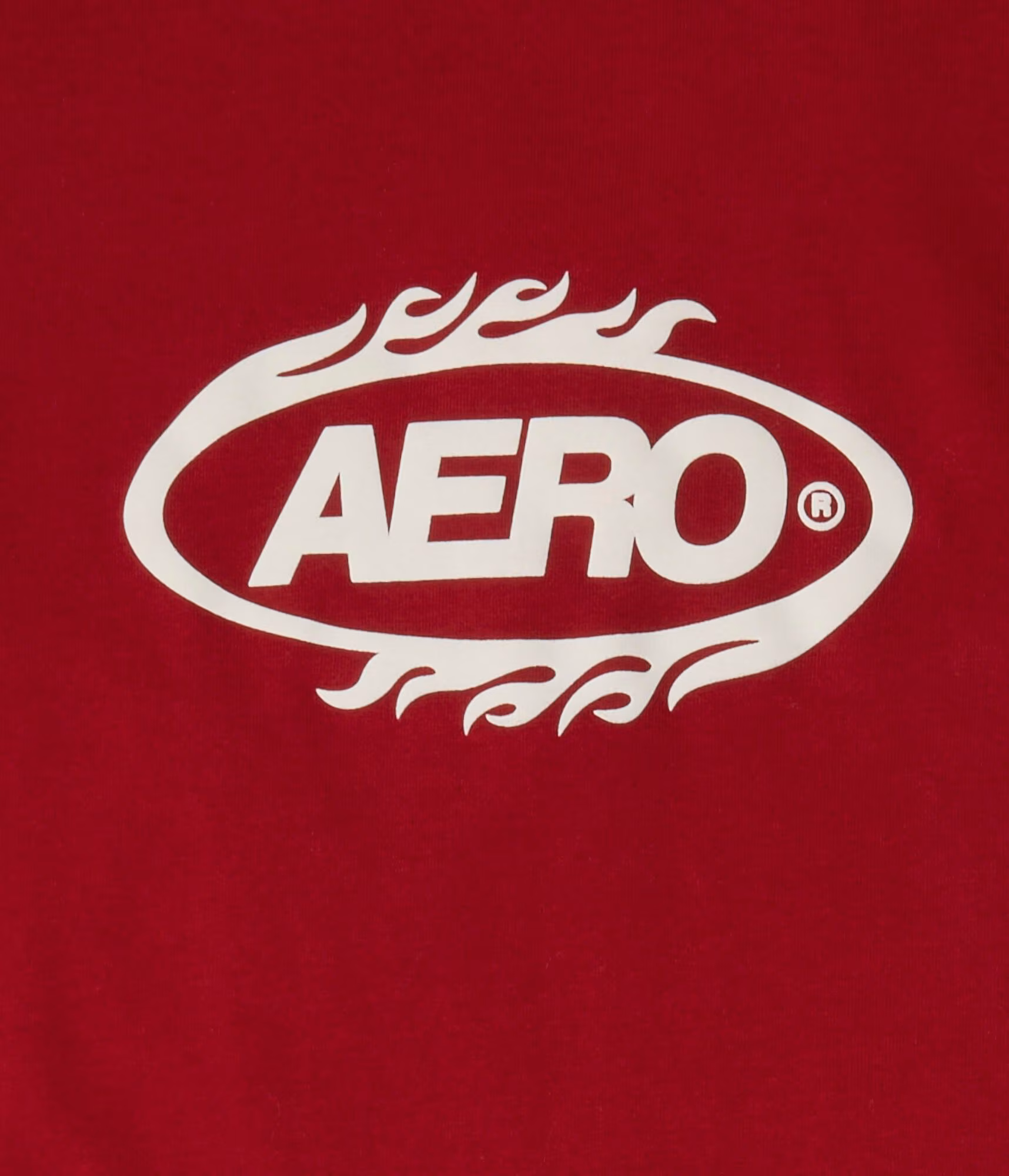 Aero Flame Logo Graphic Tee lingonberry