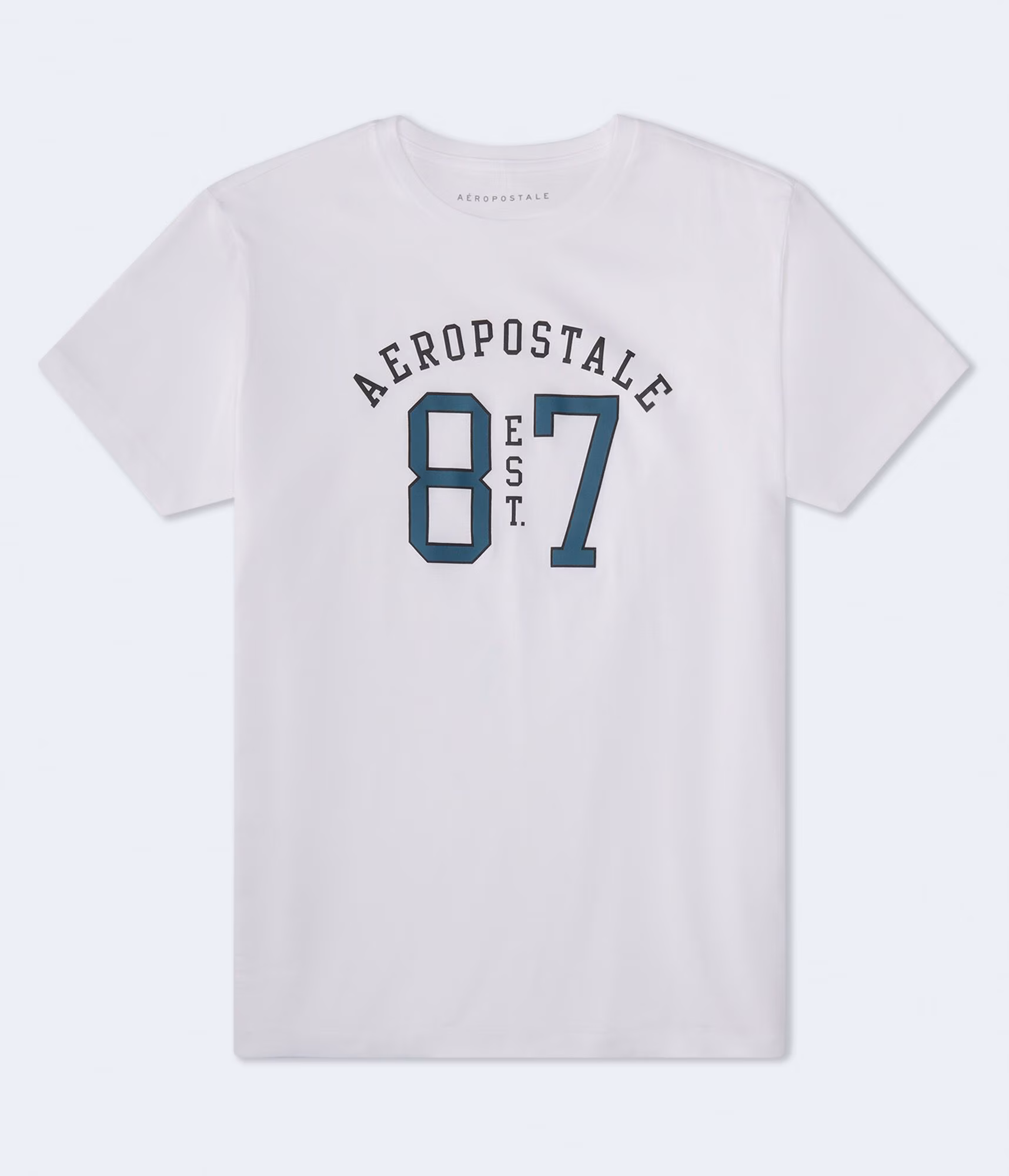 Aeropostale 87 Graphic Tee bleach
