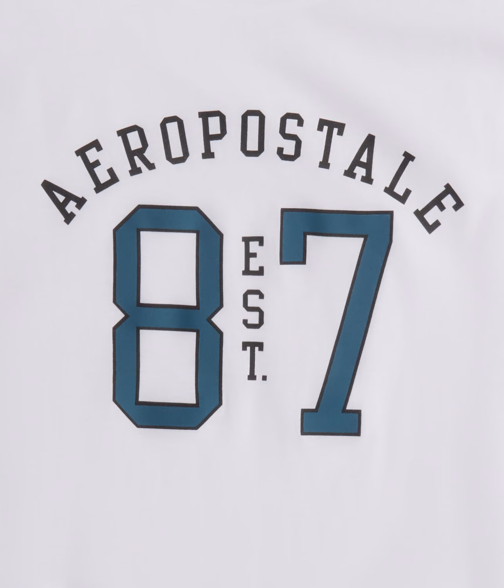 Aeropostale 87 Graphic Tee bleach