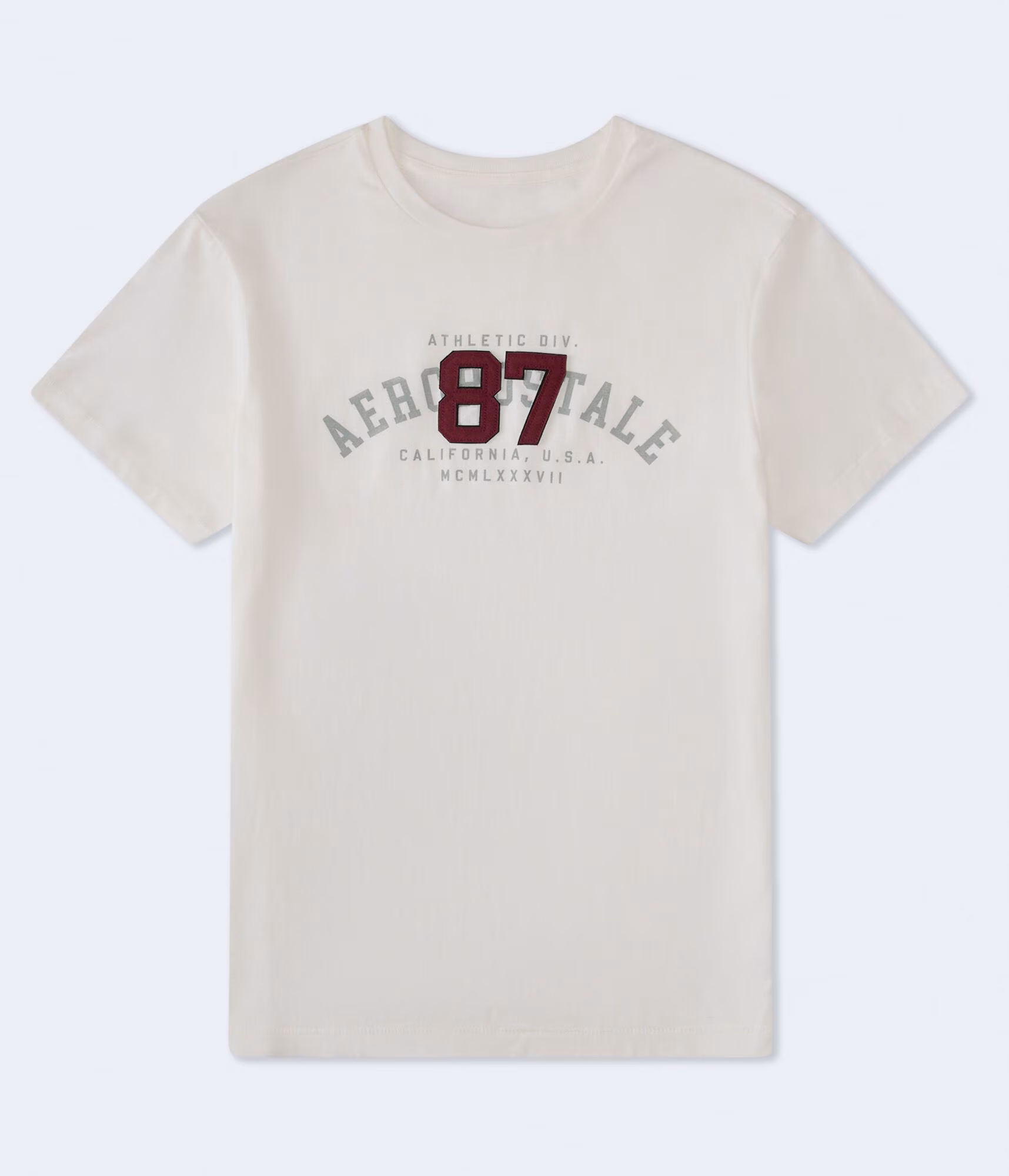 Aero Arch 87 Appliqué Graphic Tee cream