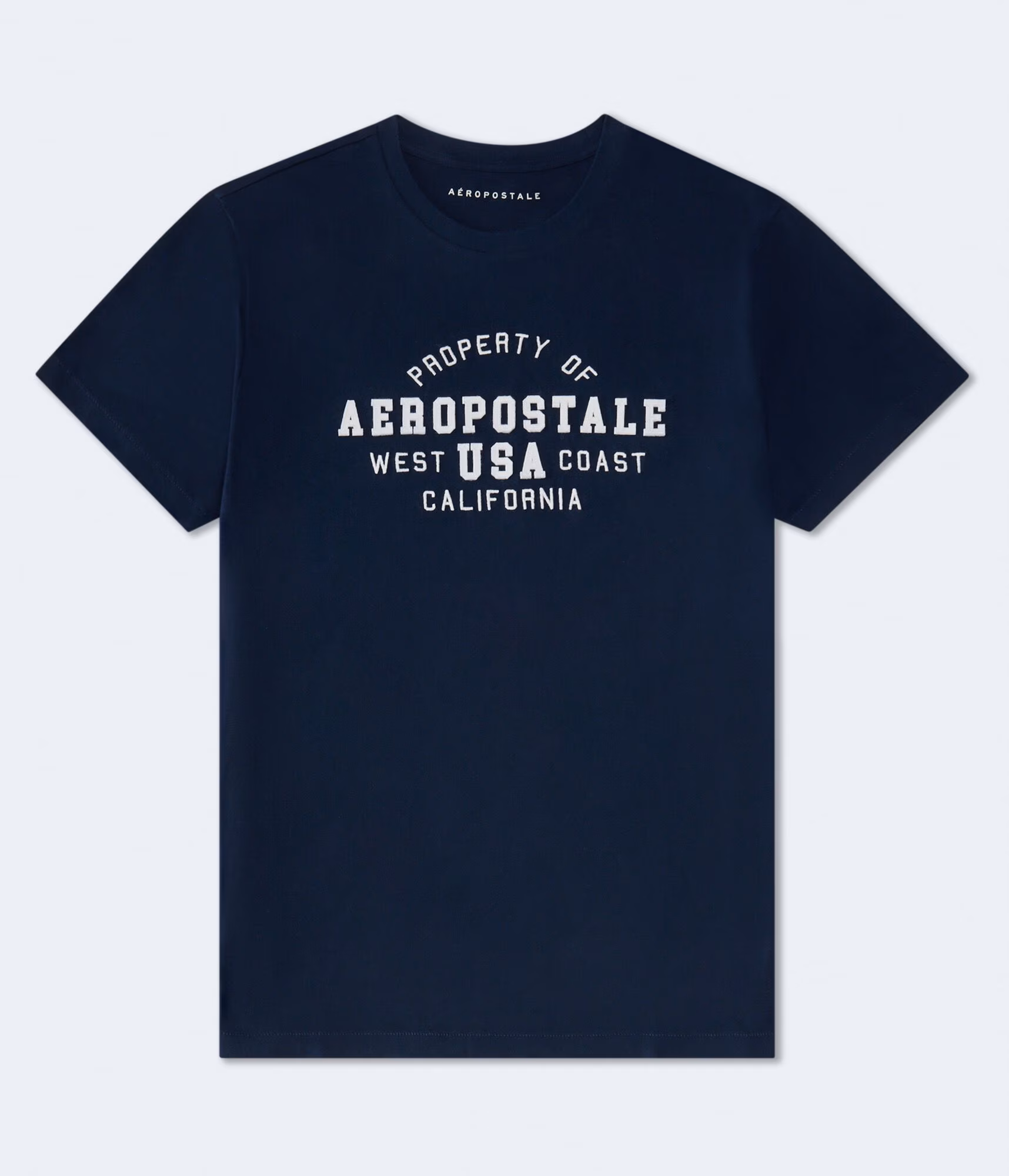 Aeropostale USA Appliqué Graphic Tee cadet navy