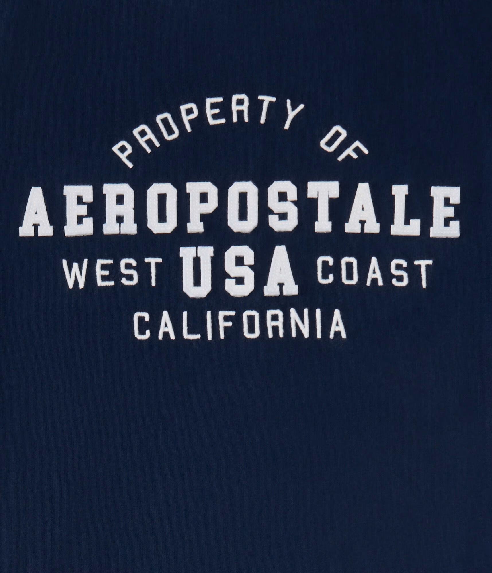 Aeropostale USA Appliqué Graphic Tee cadet navy