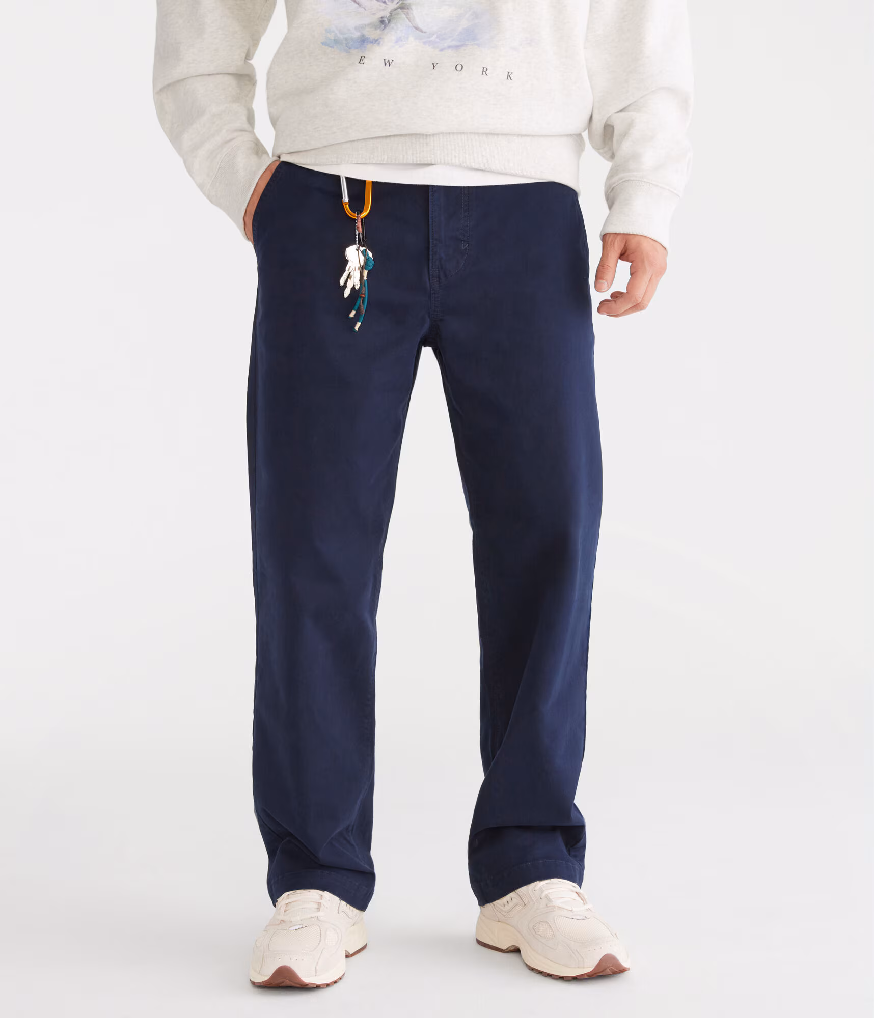 Baggy Chinos deep navy