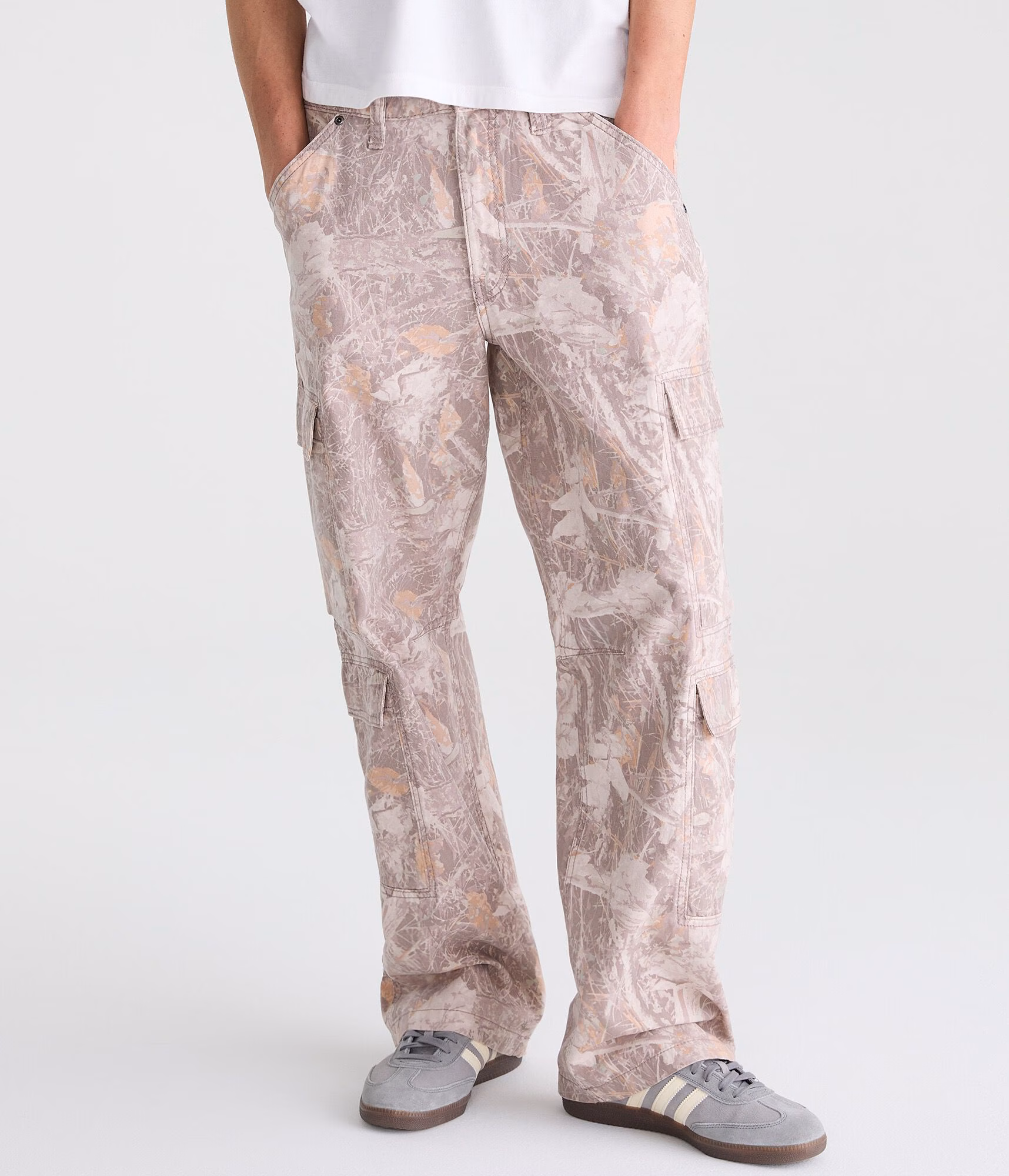 Forest Camo Baggy Cargo Pants garland