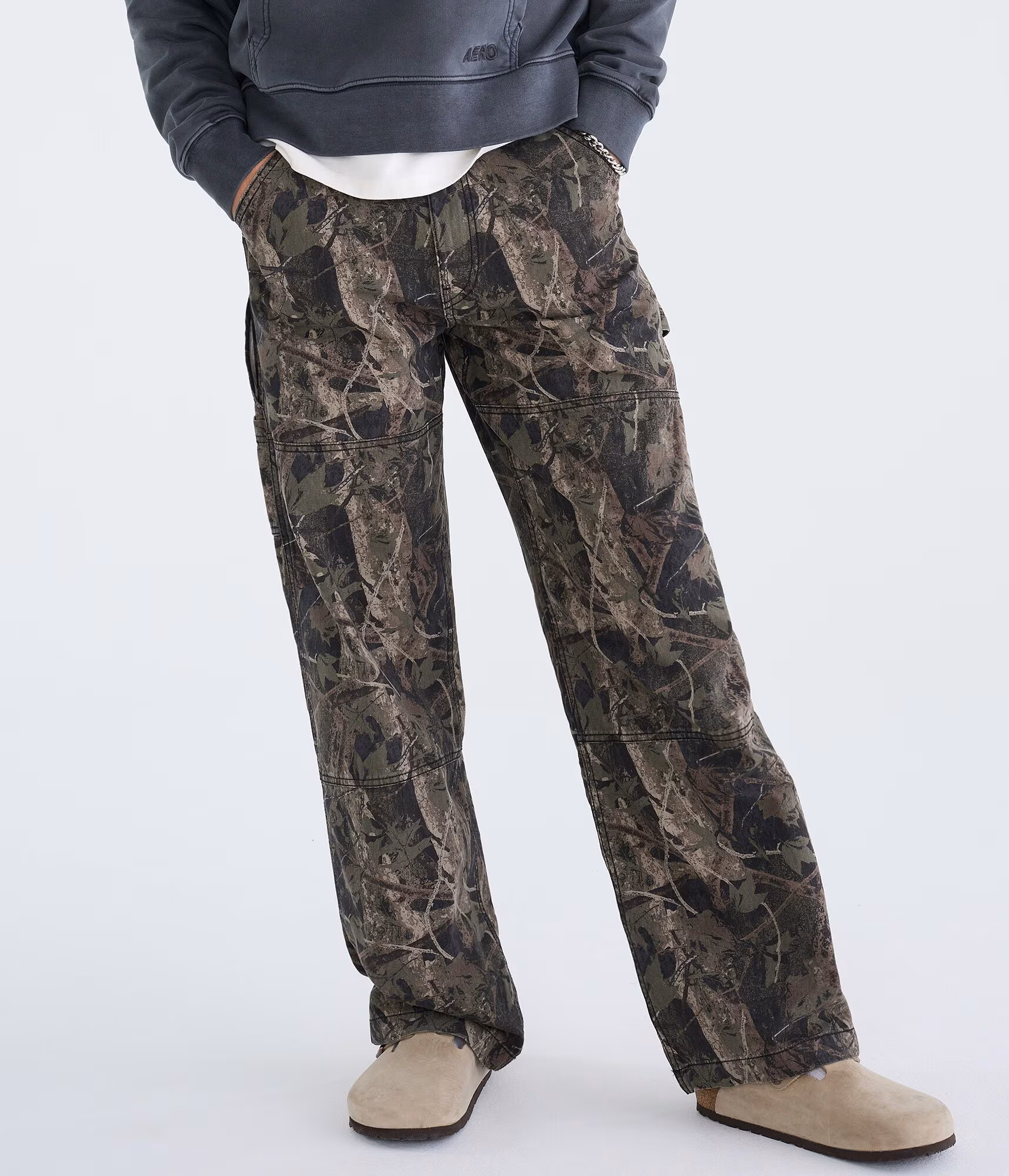 Forest Camo Baggy Carpenter Pants garland