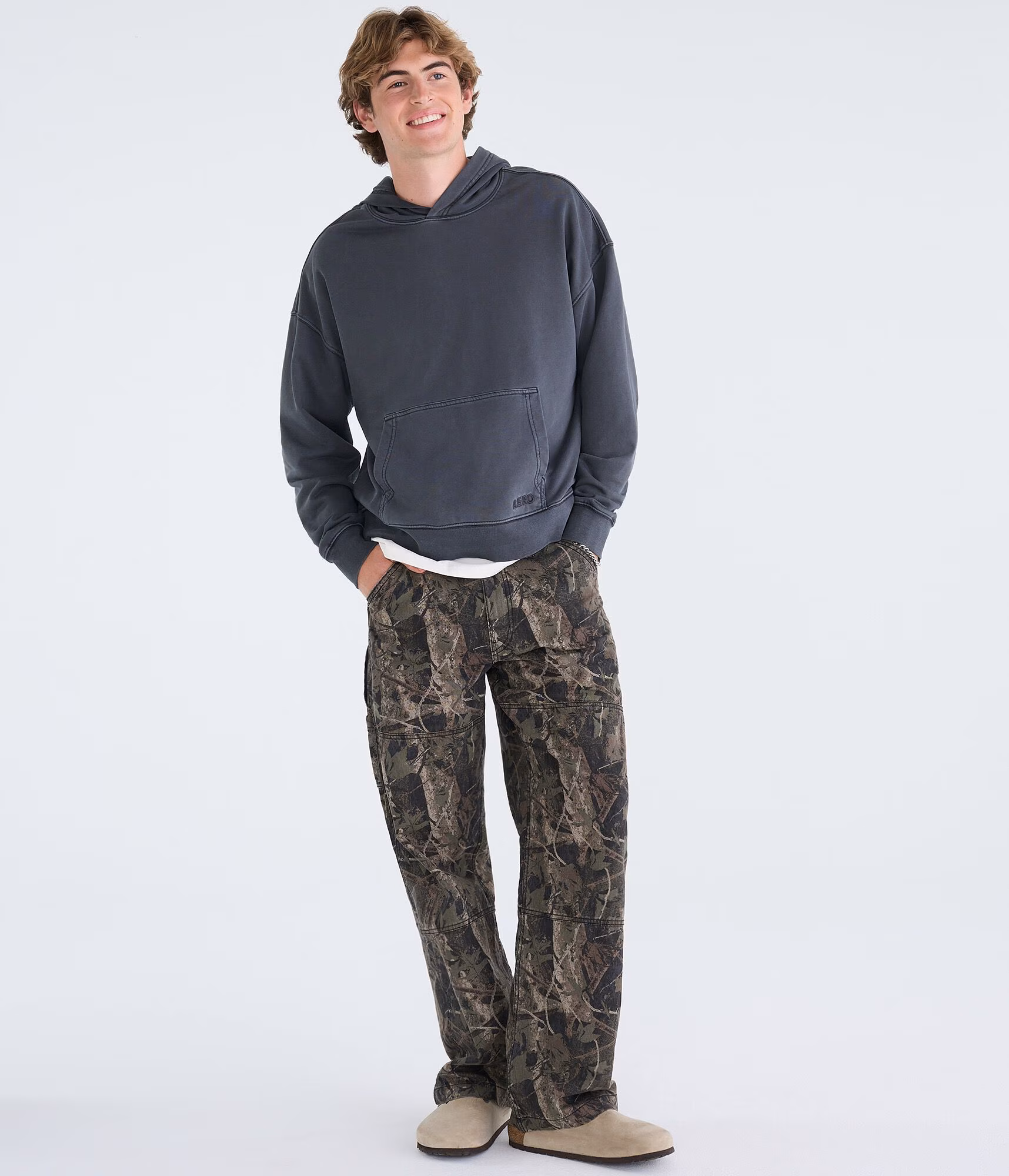 Forest Camo Baggy Carpenter Pants garland