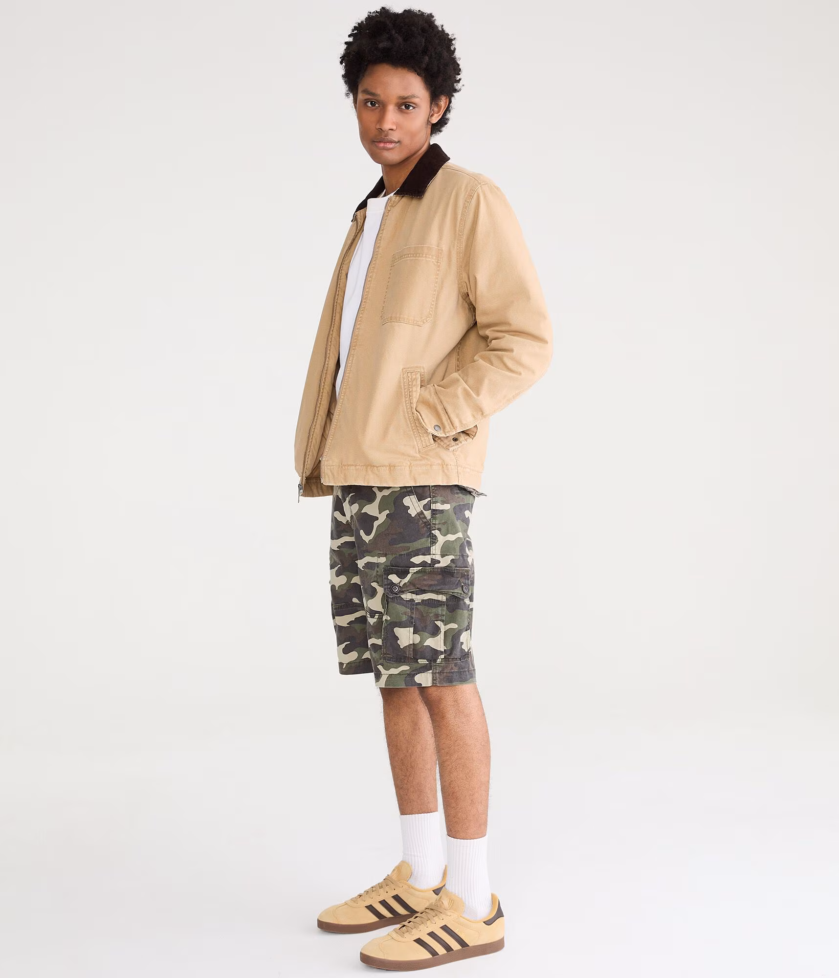 Camo Cargo Shorts 10" garland