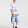 Super Baggy Denim Shorts 12.5" light wash
