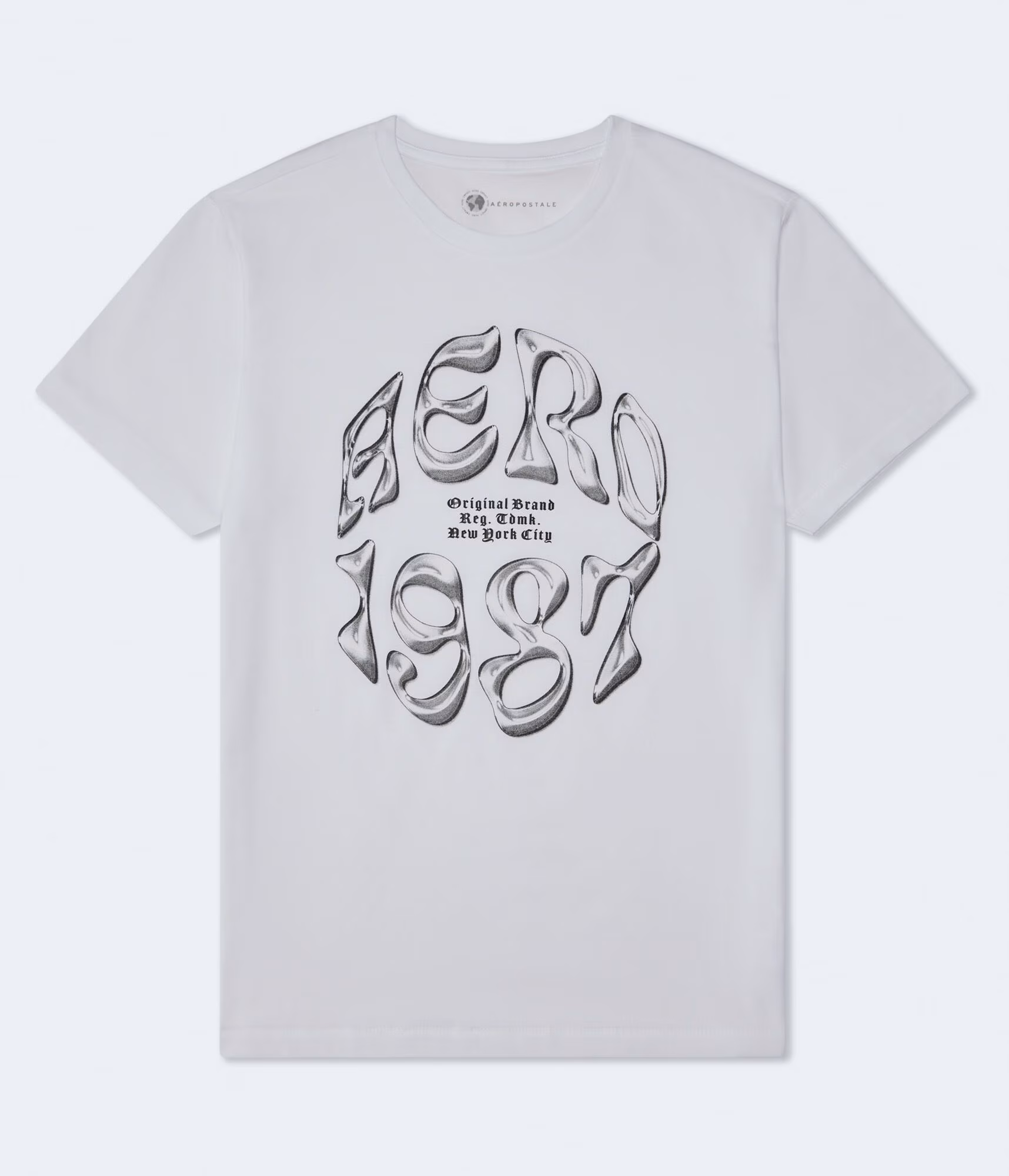 Aero 1987 Bubble Graphic Tee bleach