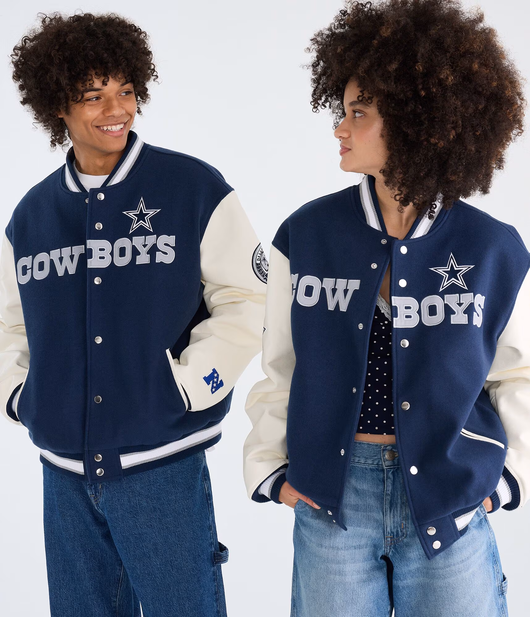 Dallas Cowboys Bomber Jacket navy