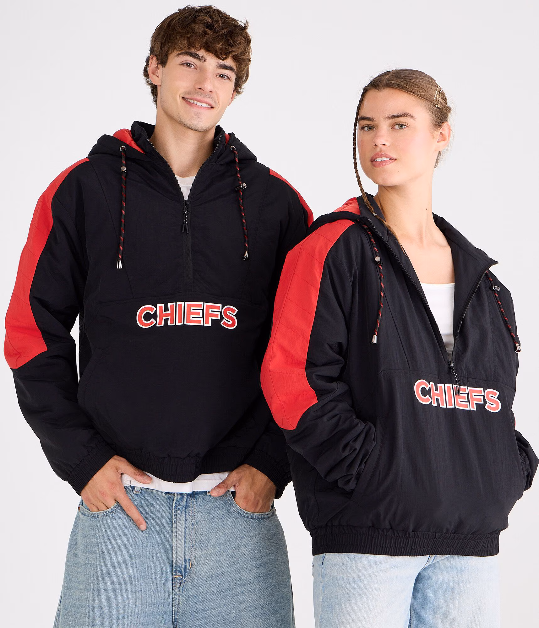 Kansas City Chiefs Hooded Sideline Jacket black