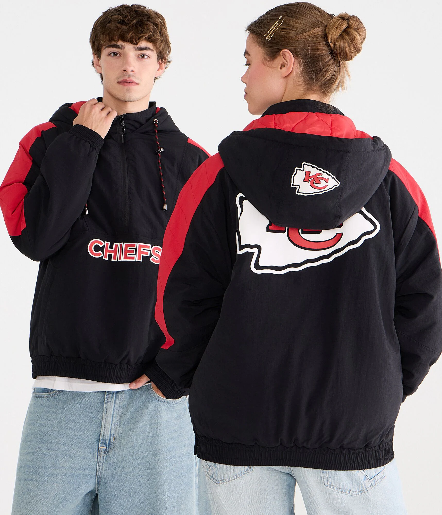 Kansas City Chiefs Hooded Sideline Jacket black
