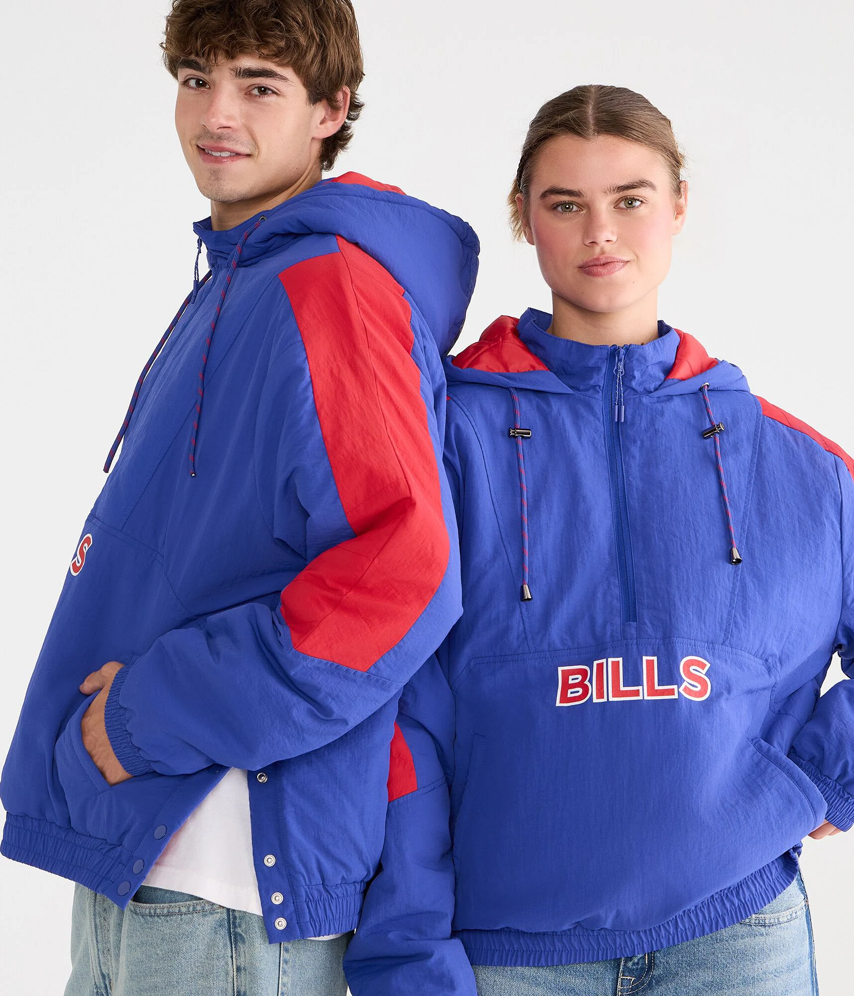 Buffalo Bills Hooded Sideline Jacket blue
