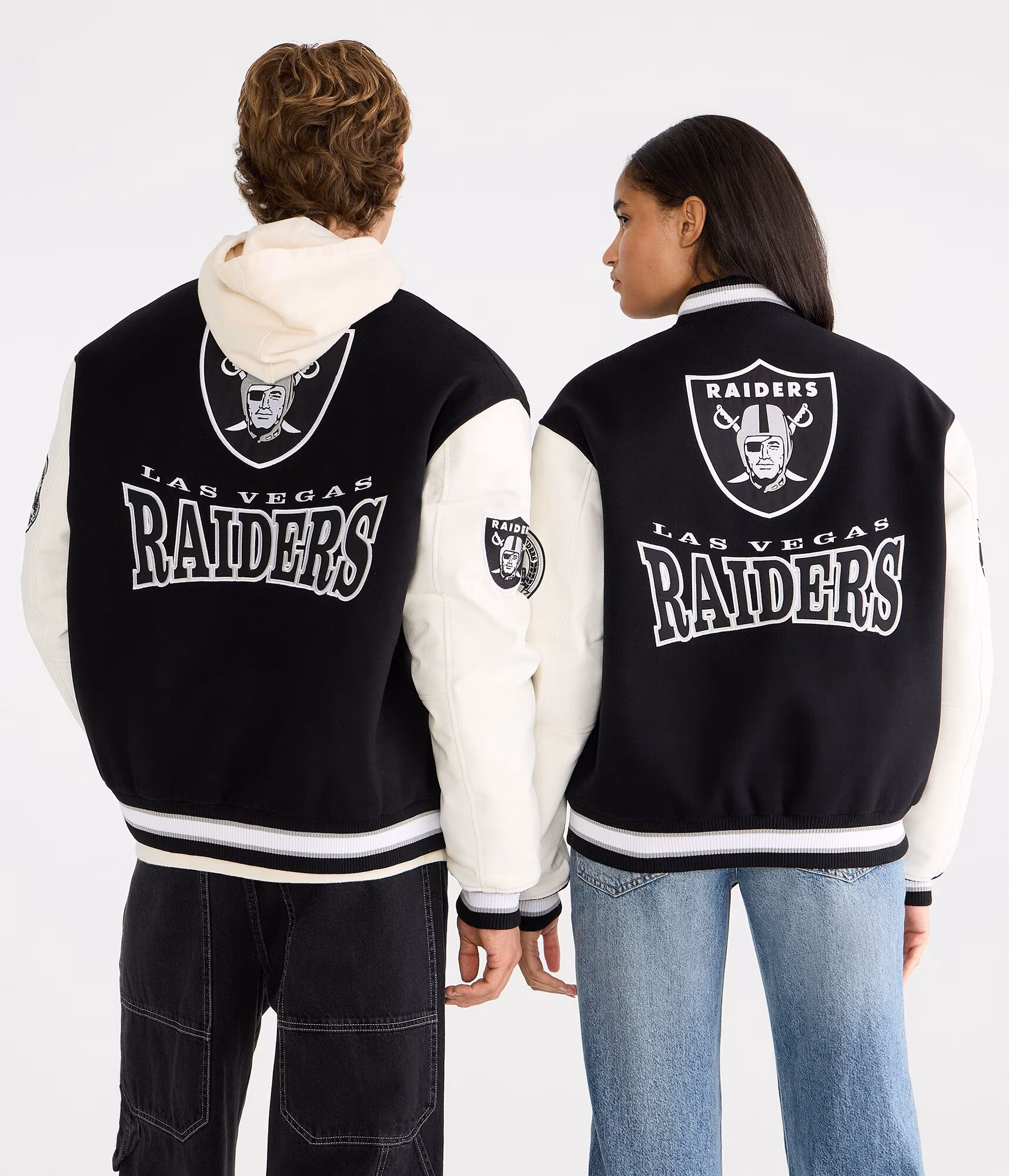 Las Vegas Raiders Bomber Jacket black