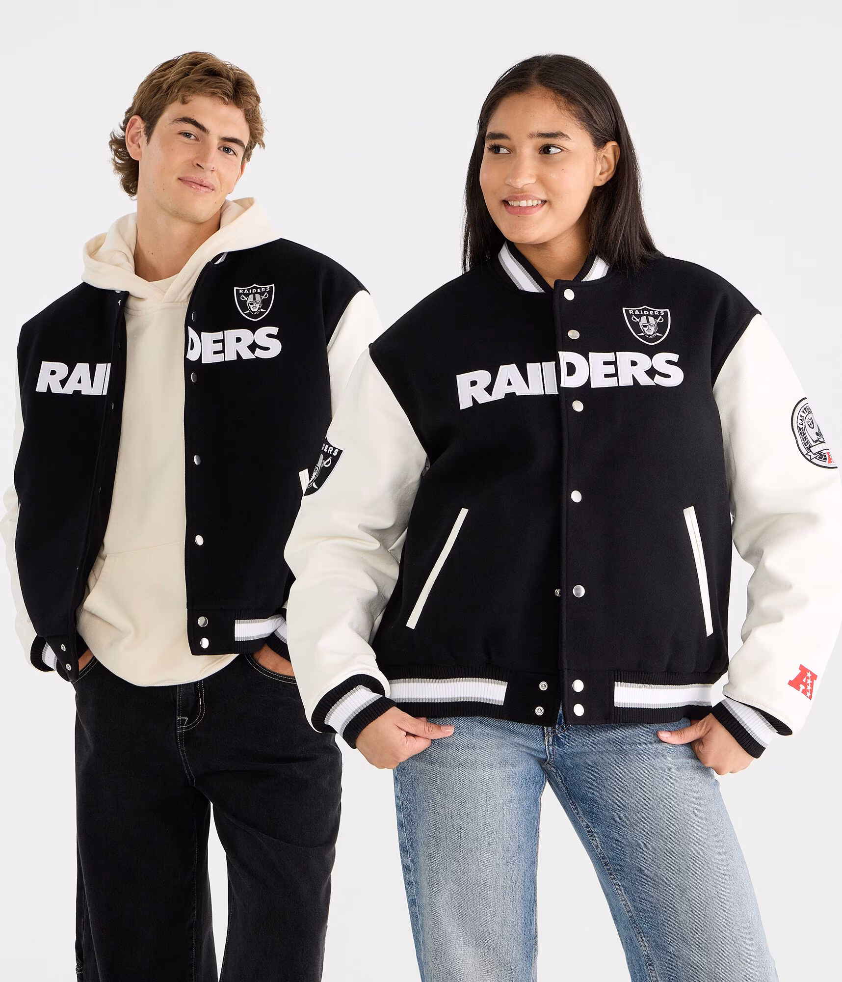 Las Vegas Raiders Bomber Jacket black